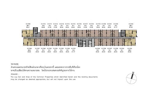Condo à Hua Hin, Thaïlande, 2 chambres  № 168505 - photo 27