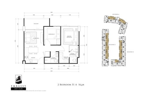 Condo in Pattaya, Thailand, 2 bedrooms  № 165984 - photo 15