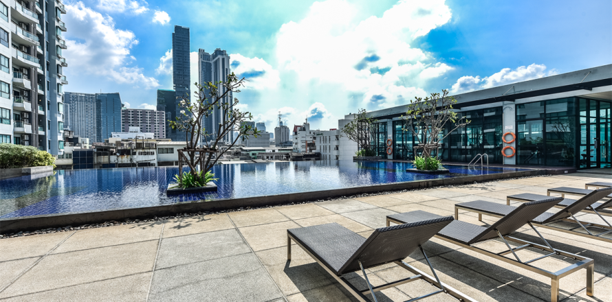 Condominio de 1 dormitorio en Bangkok, Tailandia № 188873