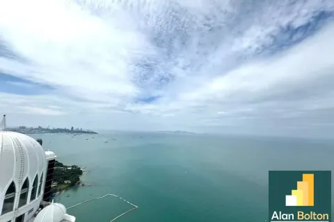 Studio dans le Condo à Pattaya, Thaïlande  № 211038