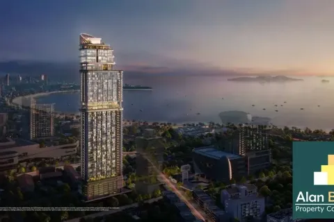 Condo in Pattaya, Thailand, 1 bedroom  № 211037