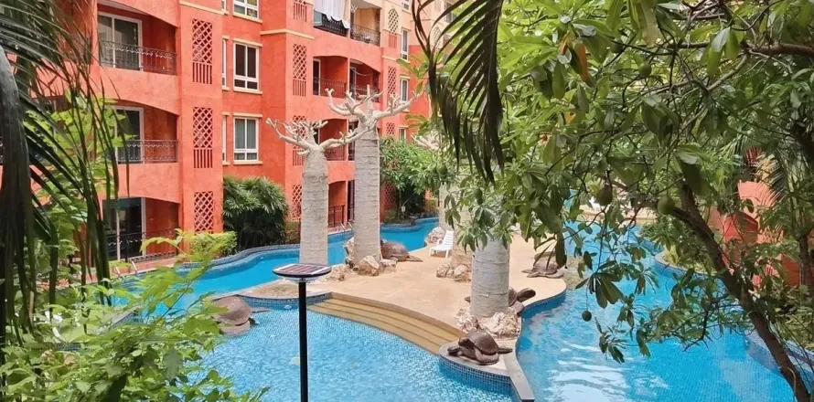 Condominio de 1 dormitorio en Jomtien Beach, Pattaya, Tailandia № 211039