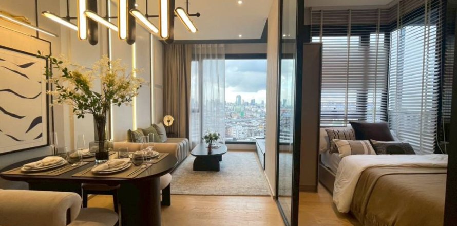 Кондоминиум с 2 спальнями в Дин Даенге, Бангкок, Таиланд № 150405