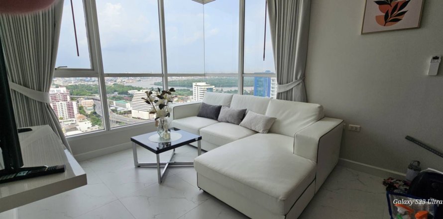 Condo à Yan Nawa, Bangkok, Thaïlande, 2 chambres  № 172154