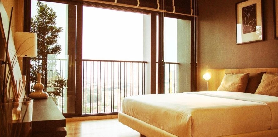 Studio dans le Condo à Watthana, Bangkok, Thaïlande  № 172152