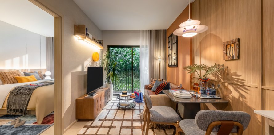 Eigentumswohnung in Bangkok, Thailand, 1 Schlafzimmer № 222592