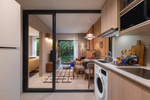 Eigentumswohnung in Bangkok, Thailand, 1 Schlafzimmer № 222592 - Foto 2