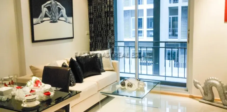 Condominio de 1 dormitorio en Jomtien Beach, Pattaya, Tailandia № 212855