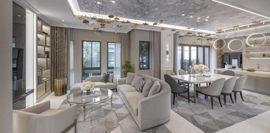 Вилла в Ваттхане, Бангкок, Таиланд с 5 спальнями  № 133921