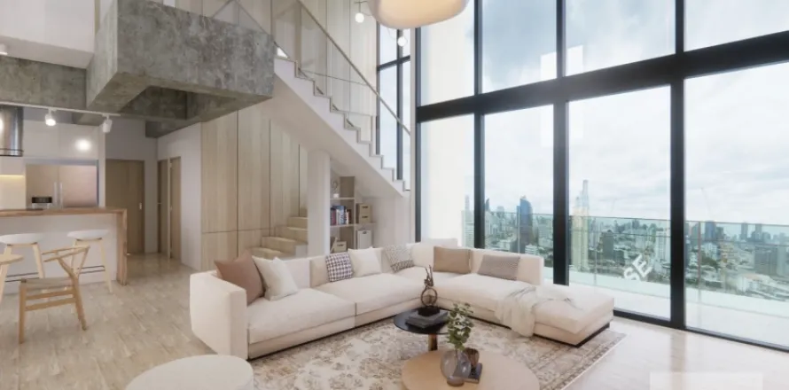 Penthouse in Watthana, Bangkok, Thailand 4 Schlafzimmer № 215082