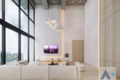 Penthouse in Watthana, Bangkok, Thailand 4 Schlafzimmer № 215082 - Foto 4