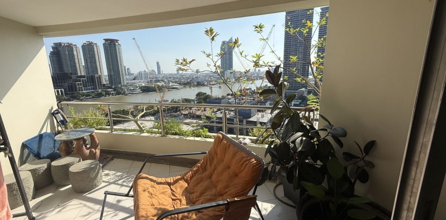 Кондоминиум с 3 спальнями в Кхлонг Сане, Бангкок, Таиланд № 171784