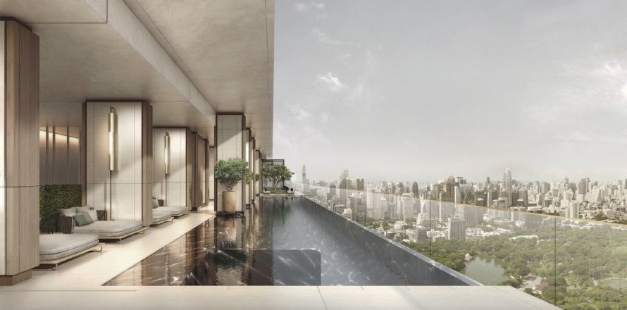 Studio in the Condo in Bang Rak, Bangkok, Thailand  № 171787