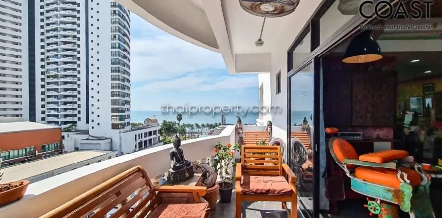 Condominio de 1 dormitorio en Jomtien Beach, Pattaya, Tailandia № 212545
