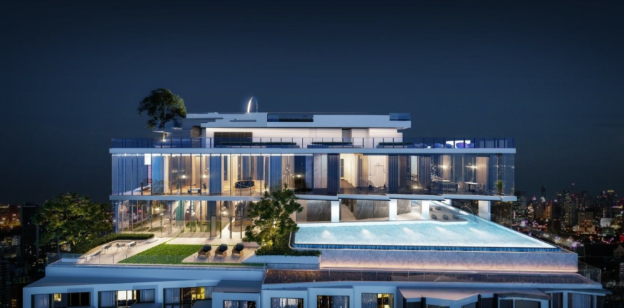 Studio dans le Condo à Huai Khwang, Bangkok, Thaïlande № 154233