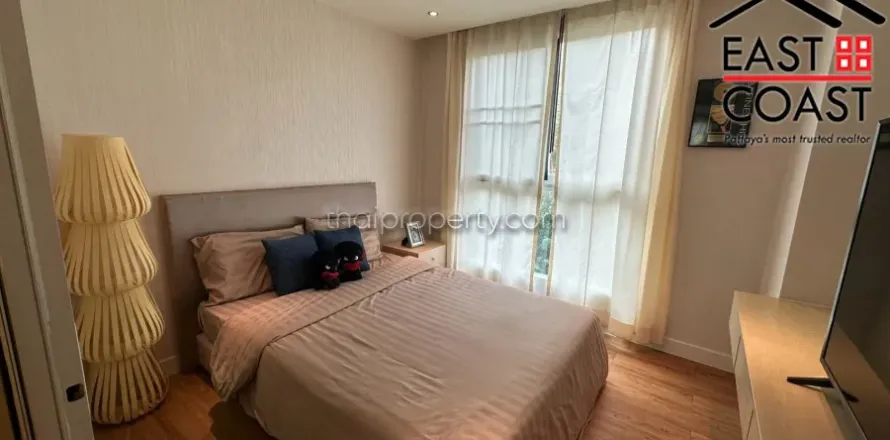 Condominio de 2 dormitorios en Jomtien Beach, Pattaya, Tailandia № 212363
