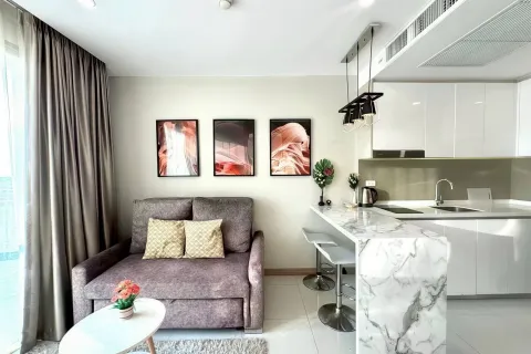 Квартира в Паттайе, Таиланд с 2 комнатами  № 155498 - фото 11