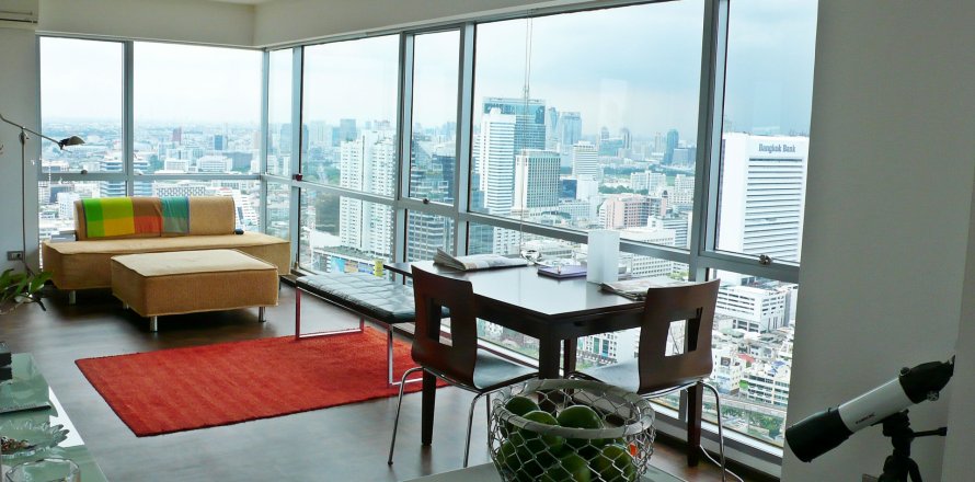Condo à Bang Rak, Bangkok, Thaïlande, 2 chambres  № 136810