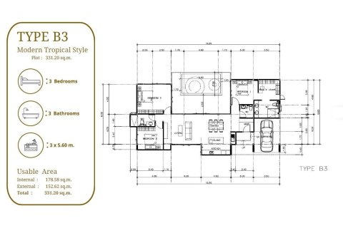 Villa in Ko Lanta Yai, Thailand 3 bedrooms № 170897 - photo 11