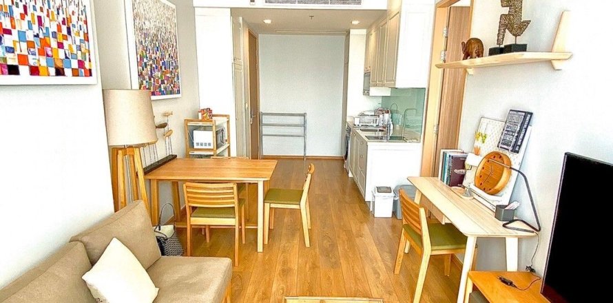 Studio in the Condo in Watthana, Bangkok, Thailand  № 160832