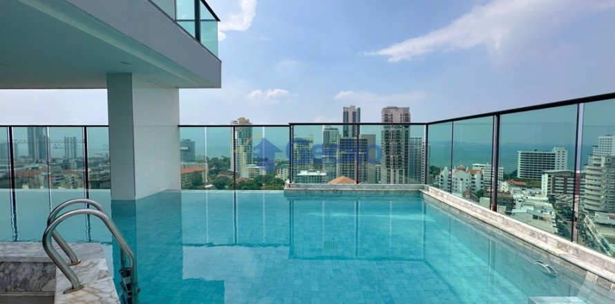 คอนโดมิเนียมในพัทยา, ประเทศไทย, 2 ห้องนอน № 196496