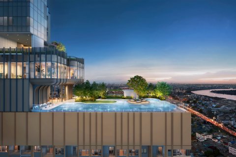 Кондоминиум с 2 спальнями в Бангкоке, Таиланд № 170116 - фото 15