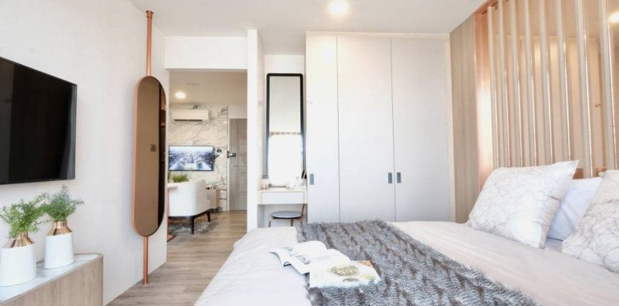 Кондоминиум с 1 спальней в Хуай Кванге, Бангкок, Таиланд № 115036