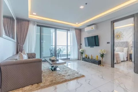 Кондоминиум с 2 спальнями в Паттайе, Таиланд № 145498 - фото 7