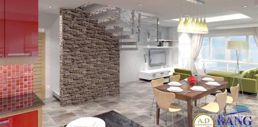 Condo à Pattaya, Thaïlande, 1 chambre № 204431