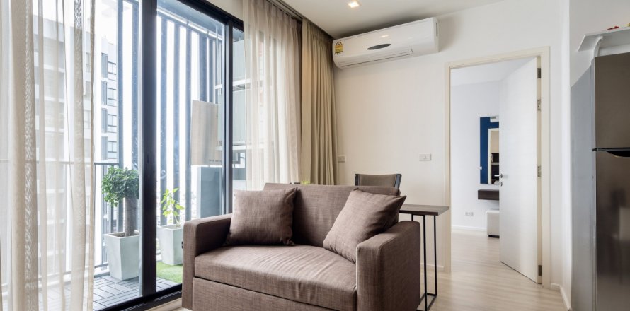 Studio in the Condo in Din Daeng, Bangkok, Thailand  № 139154