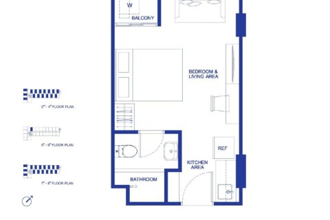 Eigentumswohnung in Hua Hin, Thailand, 1 Schlafzimmer  № 233686 - Foto 27
