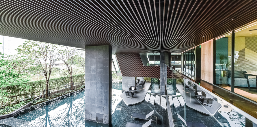 Condo à Bangkok, Thaïlande, 2 chambres  № 185744