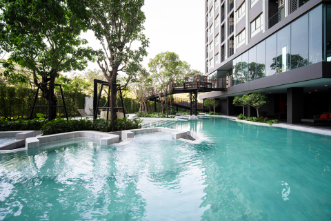 Студия в кондо в Бангкапи, Бангкок, Таиланд № 170953 - фото 5