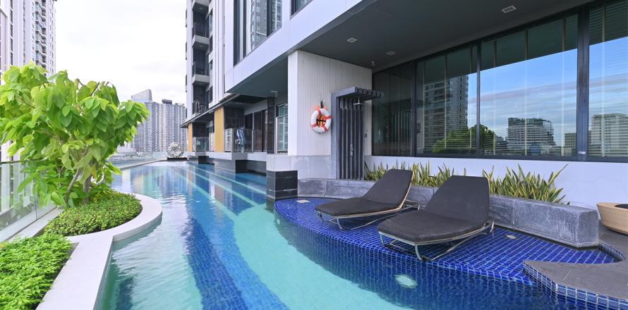 Condo à Bangkok, Thaïlande, 1 chambre  № 185896