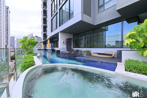 Condo à Bangkok, Thaïlande, 1 chambre № 185896