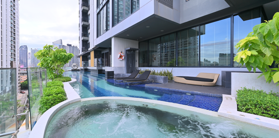 Condo à Bangkok, Thaïlande, 1 chambre № 185896