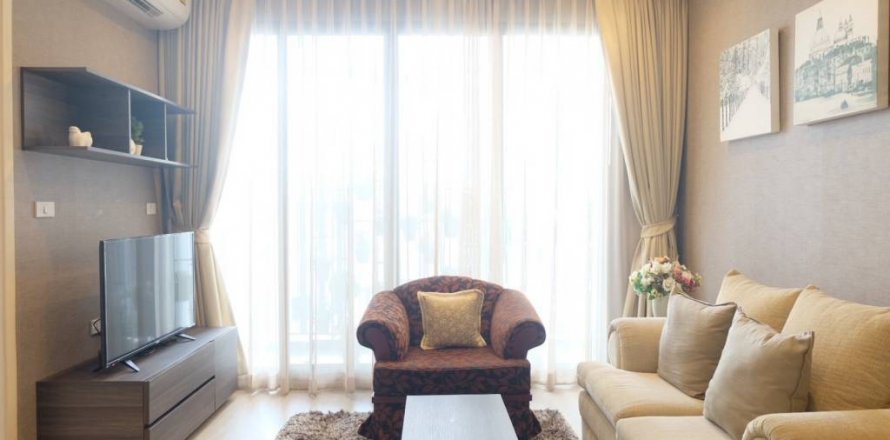 Кондоминиум с 1 спальней в Дин Даенге, Бангкок, Таиланд № 134687