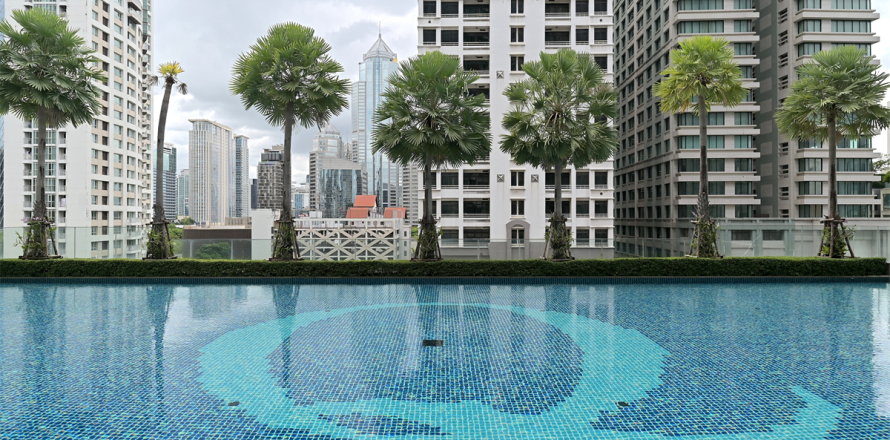Condo à Bangkok, Thaïlande, 2 chambres № 189879