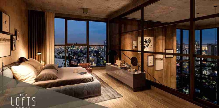 Condo à Bangkok, Thaïlande, 2 chambres № 183155