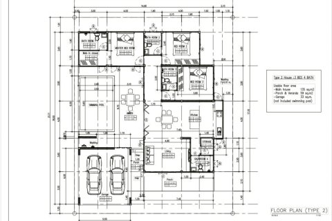 Villa in Sam Roi Yot, Thailand 2 Schlafzimmer № 222403 - Foto 22