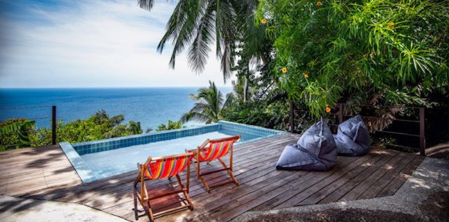 Дом в Самуи, Таиланд с 4 спальнями  № 150389