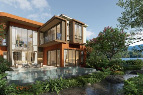 Вилла в Банг Тао, Таиланд с 4 спальнями  № 165388