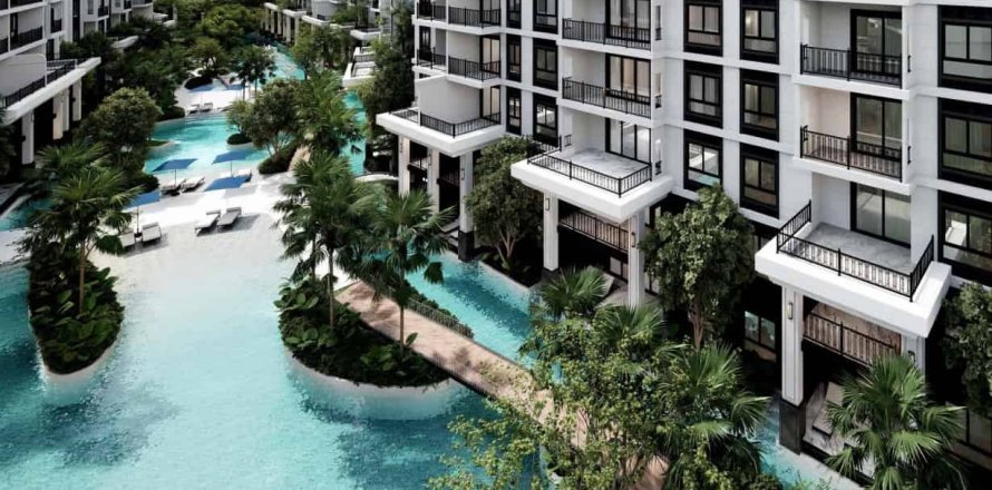 Condo à Bang Tao, Thaïlande, 3 chambres  № 166117