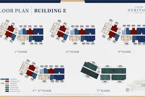 Condo à Bang Tao, Thaïlande, 3 chambres  № 166113 - photo 8