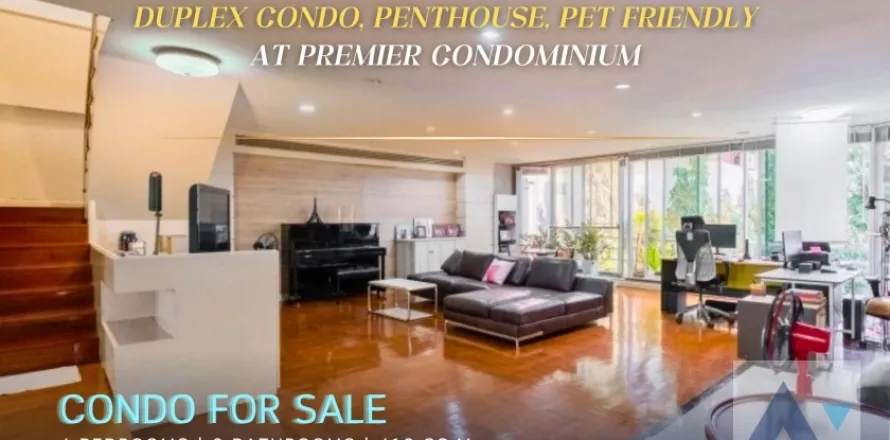 Penthouse in Khlong Toei, Bangkok, Thailand 4 Schlafzimmer № 214721