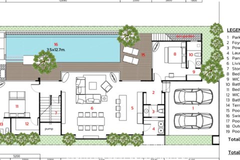 Villa in Bang Tao, Thailand 4 bedrooms № 179787 - photo 12