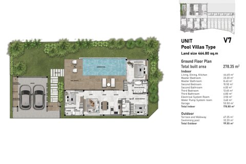 Вилла в Ао-Нанге, Таиланд с 2 спальнями № 170254 - фото 16