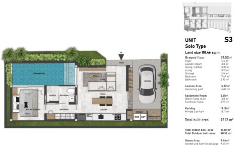 Villa in Ao Nang, Thailand 1 bedroom № 170255 - photo 12