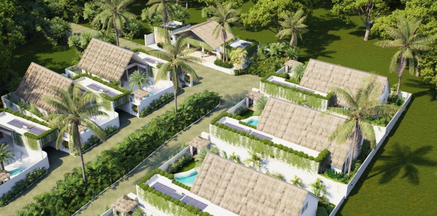 Villa à Koh Pha Ngan, Thaïlande 3 chambres № 170257