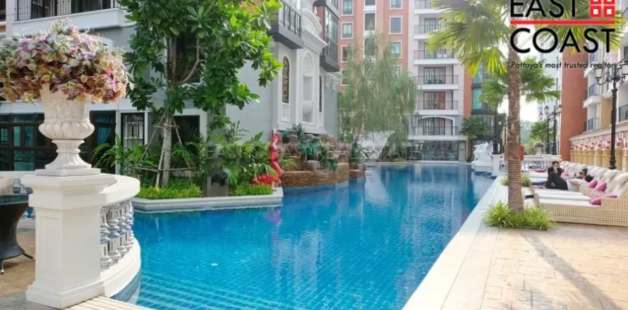 Estudio en el condominio en Jomtien Beach, Pattaya, Tailandia № 213733